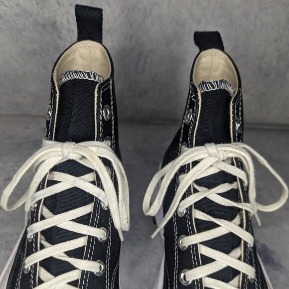 Converse OG Run Star Hike Unisex High Top Platform Sneaker in Black, Size 10 - Picture 10 of 14